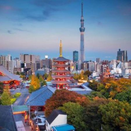 Ferienwohnung Kino浅草 Präfektur Tokio Exterior foto
