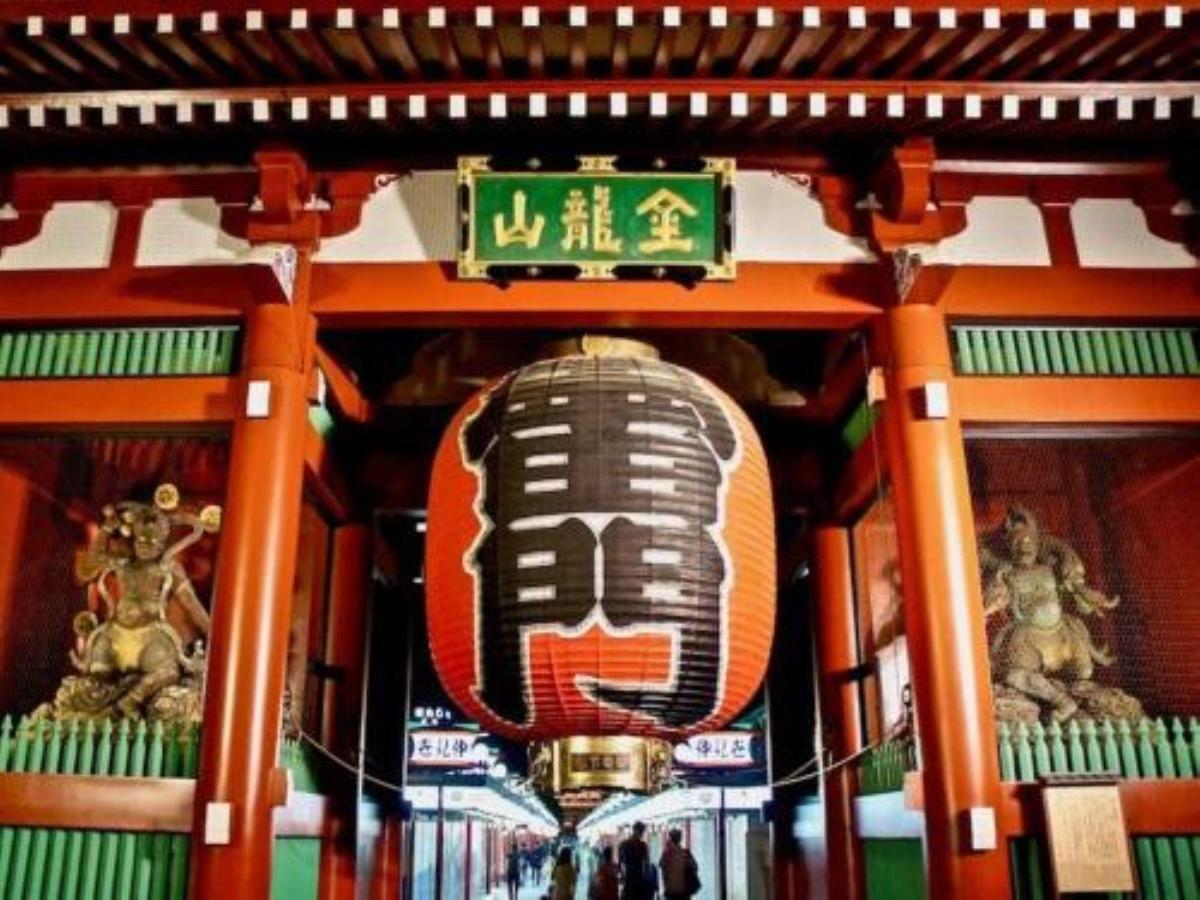 Ferienwohnung Kino浅草 Präfektur Tokio Exterior foto
